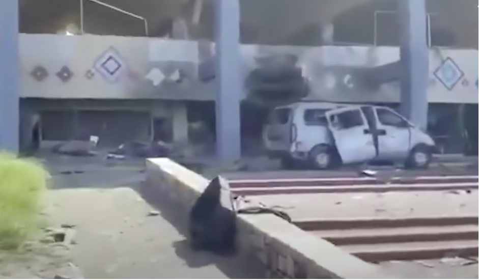 هجوم استهدف مطار عدن الدولي